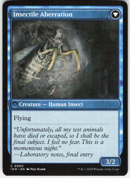 Delver of Secrets // Insectile Aberration #60 NM