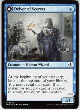 Delver of Secrets // Insectile Aberration #60 NM