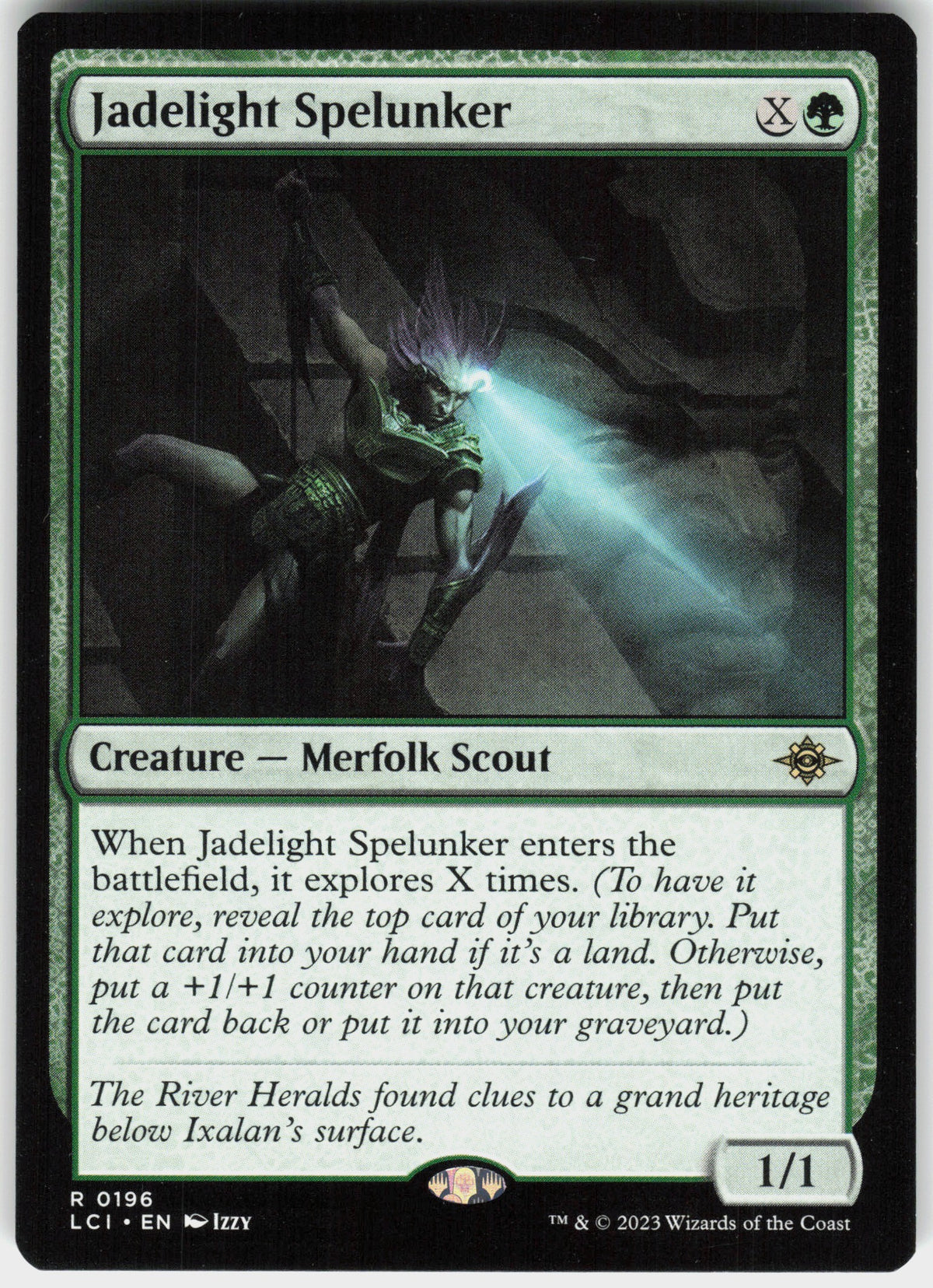 Jadelight Spelunker #196 NM