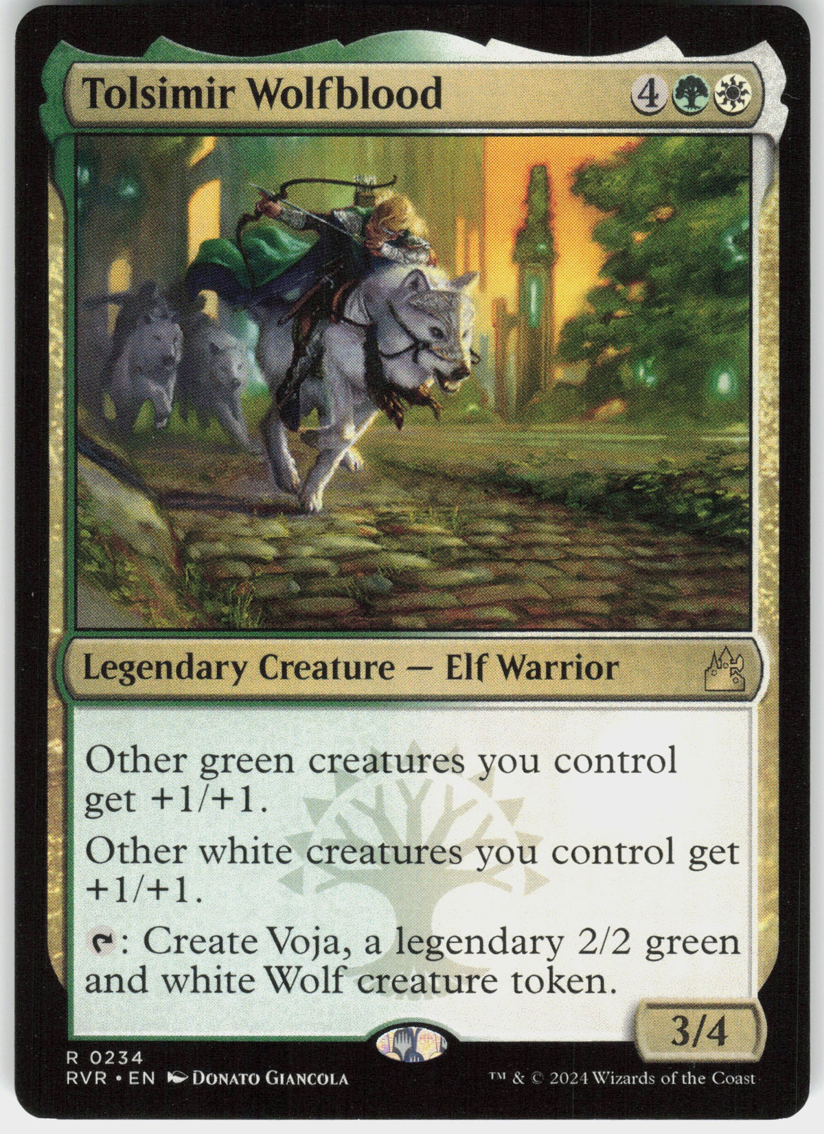 Tolsimir Wolfblood #234 NM