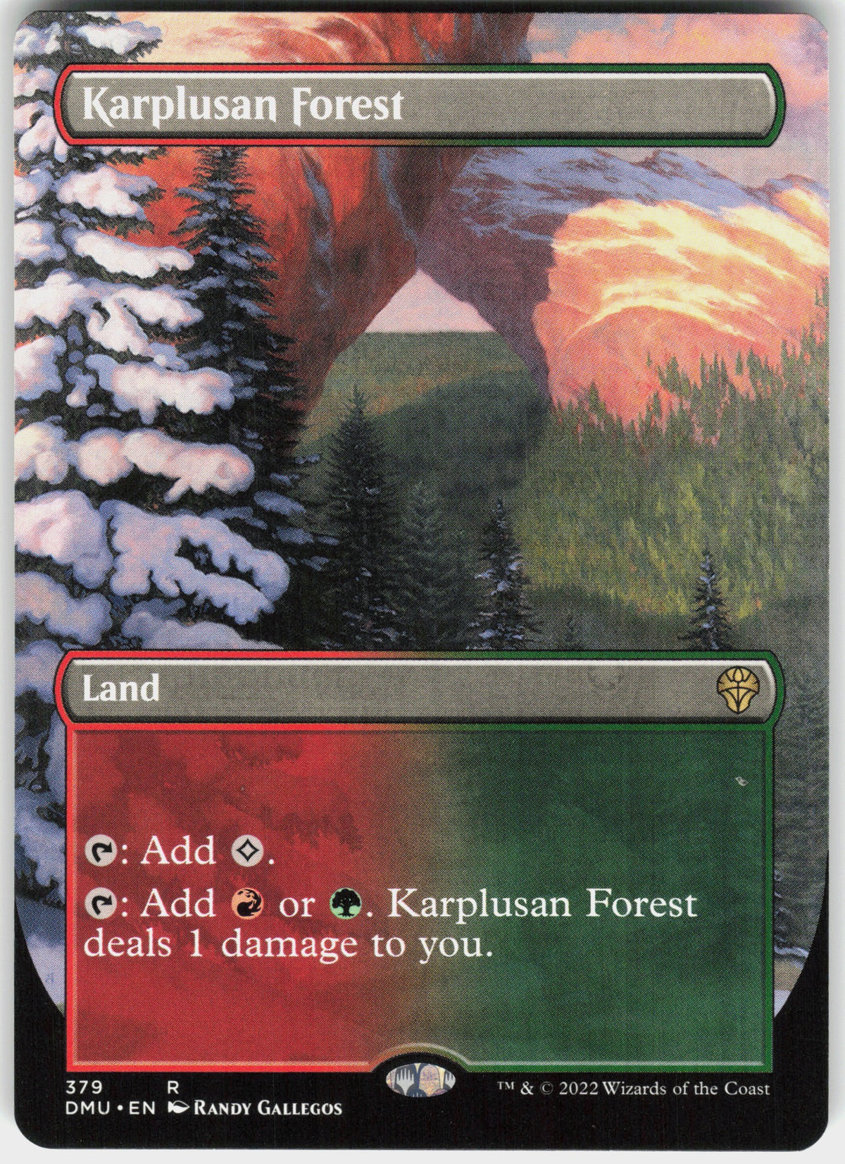 Karplusan Forest #379 NM