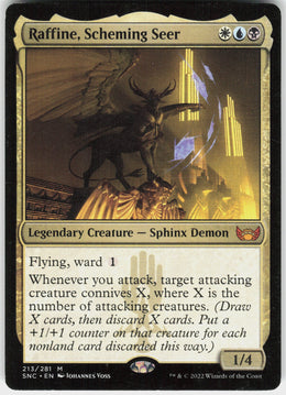 Raffine, Scheming Seer #213 NM