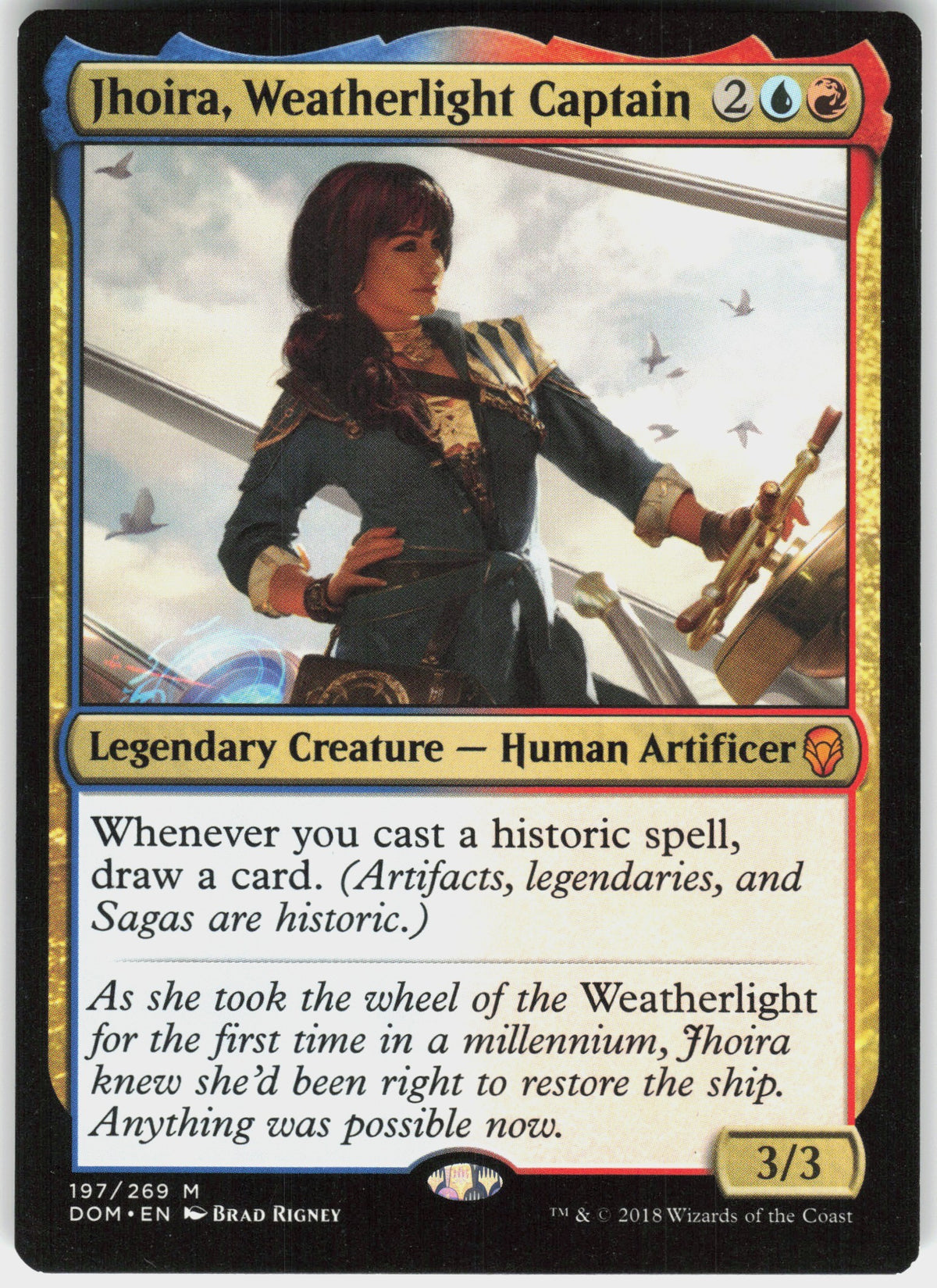 Jhoira, Weatherlight Captain #197 NM