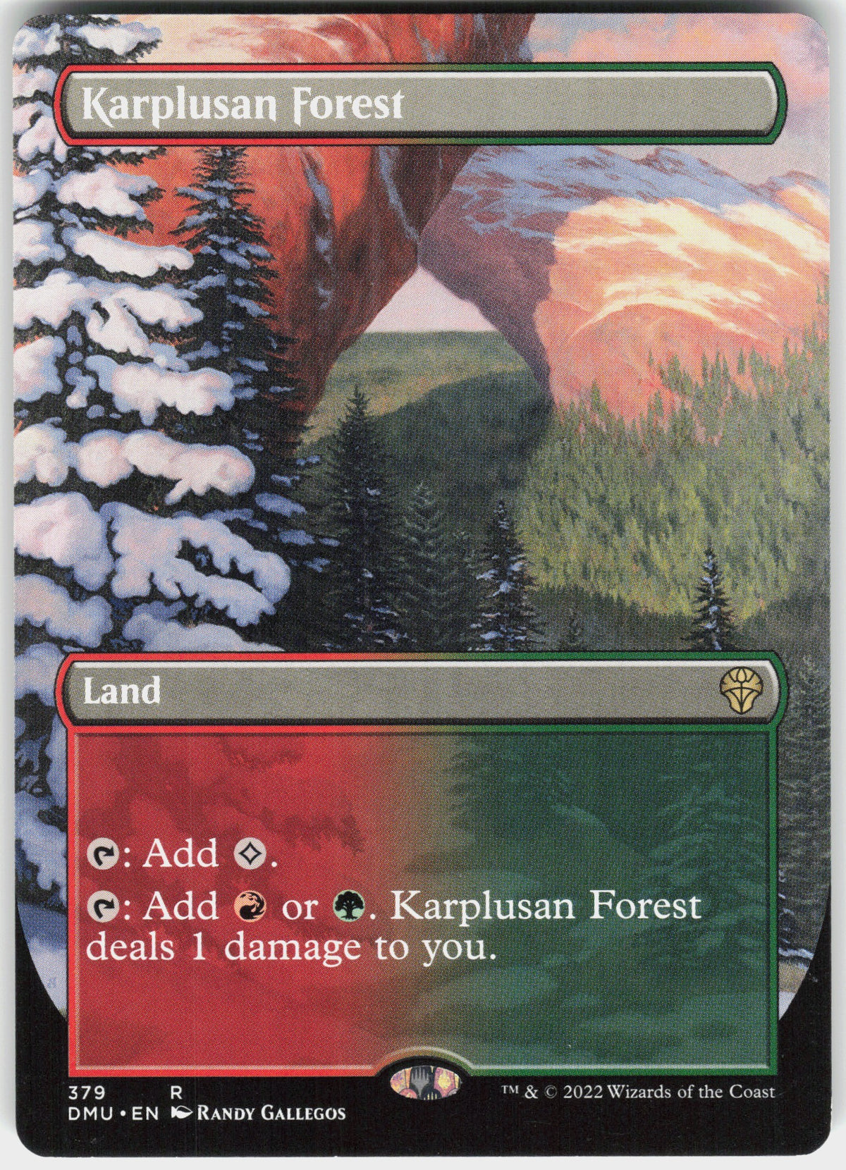 Karplusan Forest #379 NM