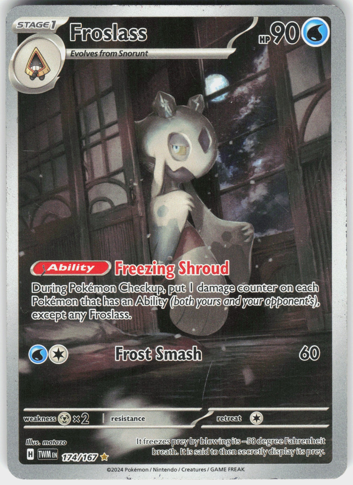 Froslass #174 NM