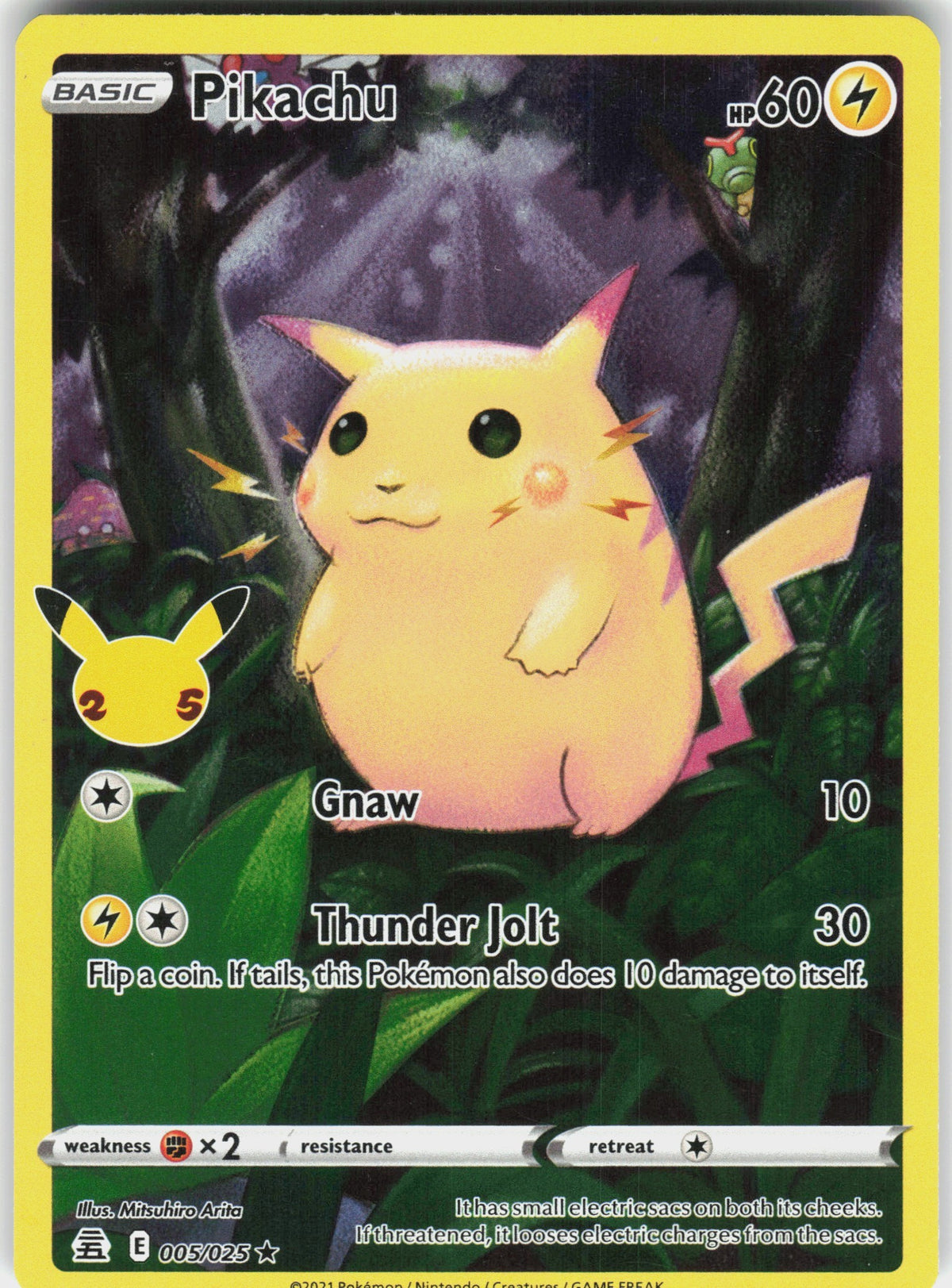 Pikachu #5 NM