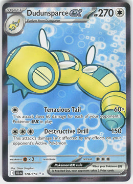 Dudunsparce ex #178 NM