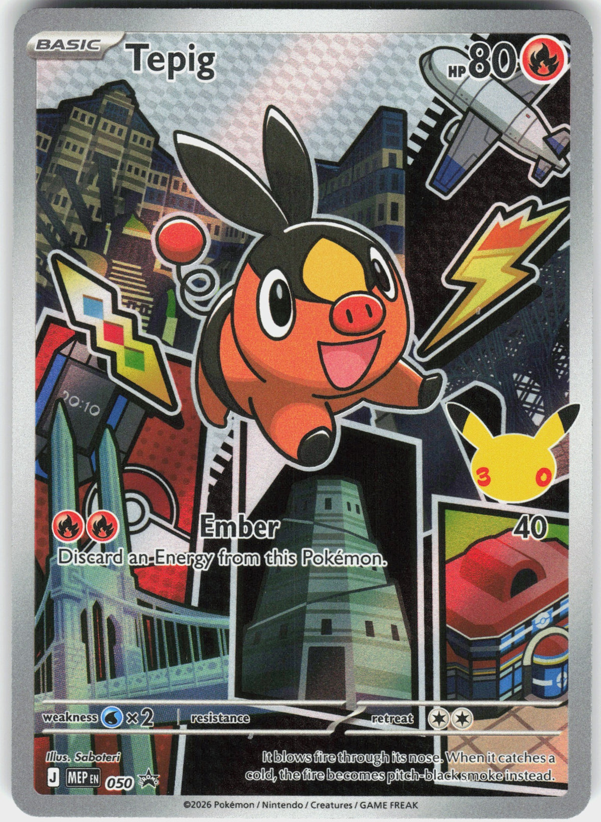 Tepig #050 NM