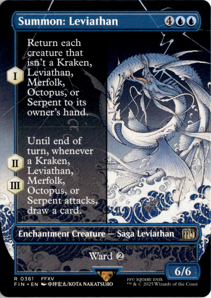 Summon: Leviathan - Final Fantasy #361 - Near Mint - Normal