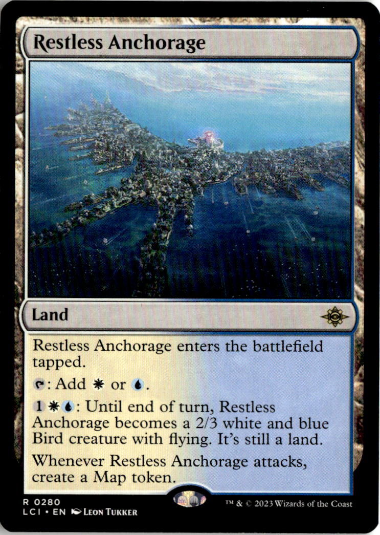 Restless Anchorage - The Lost Caverns of Ixalan #280 - Near Mint - Normal