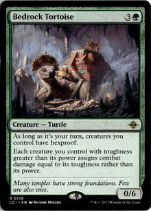 Bedrock Tortoise - The Lost Caverns of Ixalan #176 - Near Mint - Normal