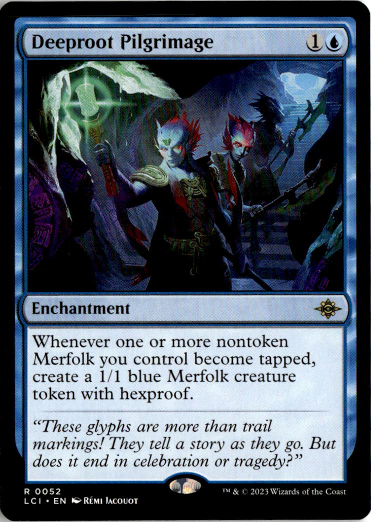 Deeproot Pilgrimage - The Lost Caverns of Ixalan #52 - Near Mint - Normal
