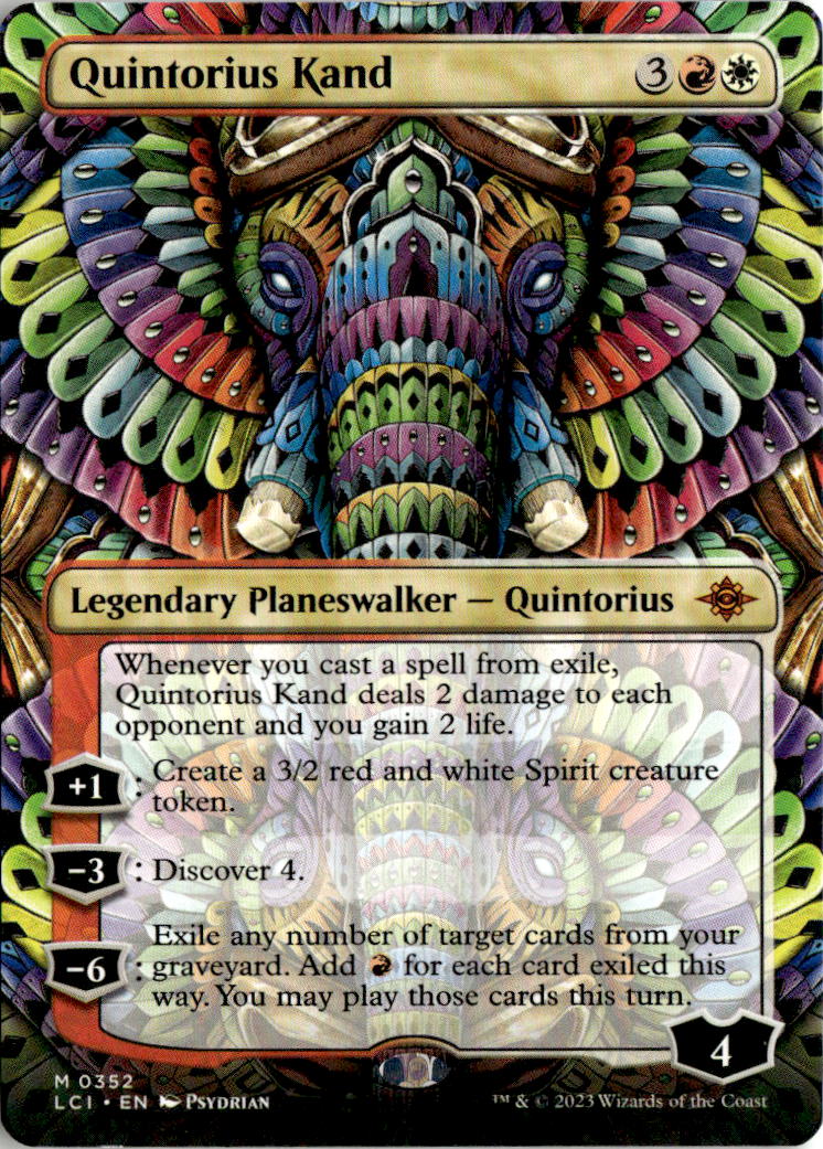 Quintorius Kand - The Lost Caverns of Ixalan #352 - Near Mint - Normal