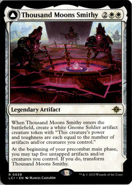 Thousand Moons Smithy // Barracks of the Thousand - The Lost Caverns of Ixalan #39 - Near Mint - Normal