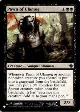 Pawn of Ulamog - Rise of the Eldrazi #122 - Near Mint - Normal