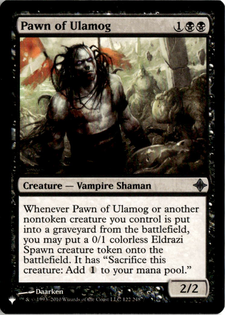 Pawn of Ulamog - Rise of the Eldrazi #122 - Near Mint - Normal