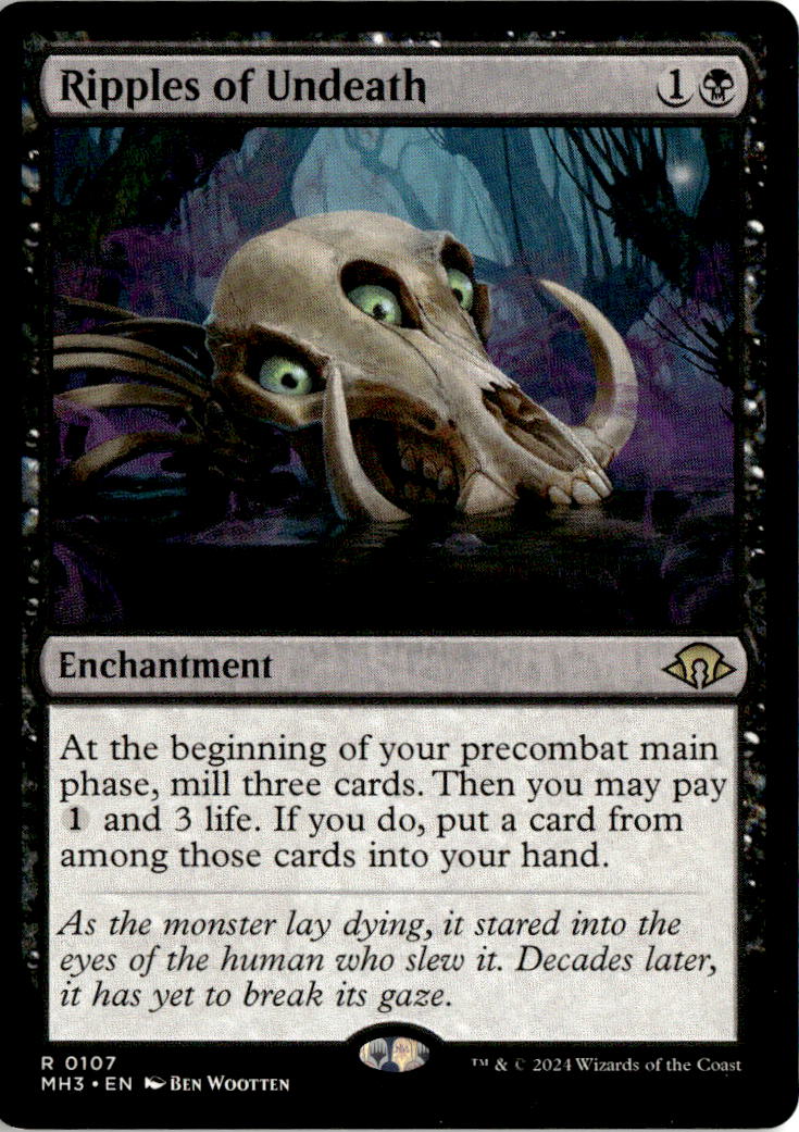 Ripples of Undeath - Modern Horizons 3 #107 - Near Mint - Normal