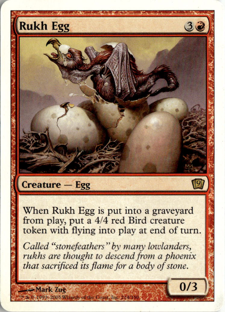 Rukh Egg - Ninth Edition #214 - Near Mint - Normal
