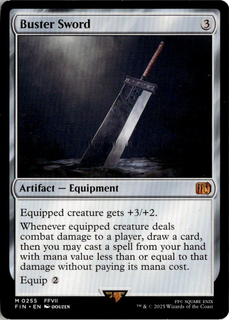 Magic the Gathering Buster sword