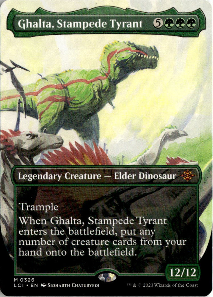 Ghalta, Stampede Tyrant - The Lost Caverns of Ixalan #326 - Near Mint - Normal