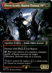 Owen Grady, Raptor Trainer - Jurassic World Collection #16 - Near Mint - Normal