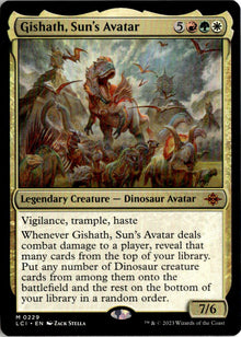 Gishath, Sun's Avatar - The Lost Caverns of Ixalan #229 - Near Mint - Normal