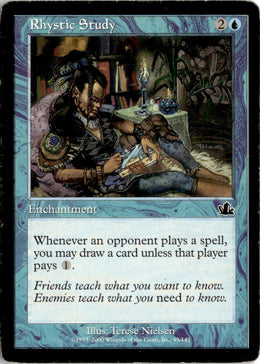 Rhystic Study - Prophecy #45 - Near Mint - Normal