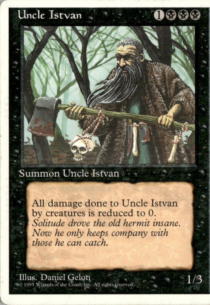Uncle Istvan - Fourth Edition #165 - Near Mint - Normal