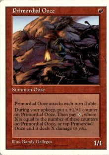 Primordial Ooze - Fifth Edition #261 - Near Mint - Normal