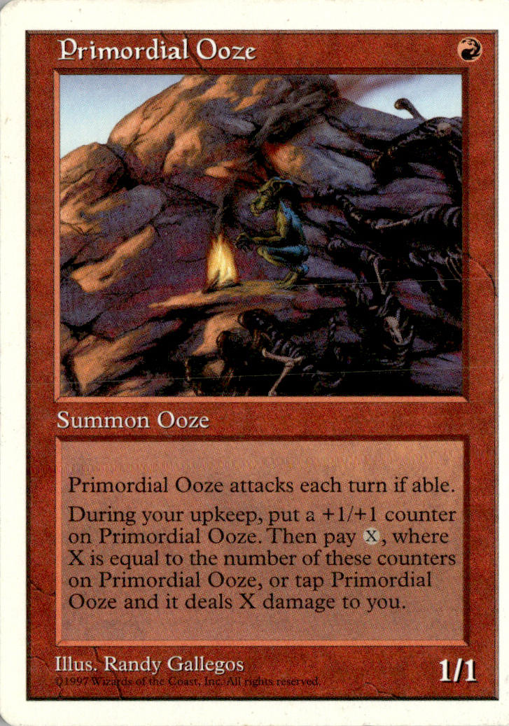 Primordial Ooze - Fifth Edition #261 - Near Mint - Normal