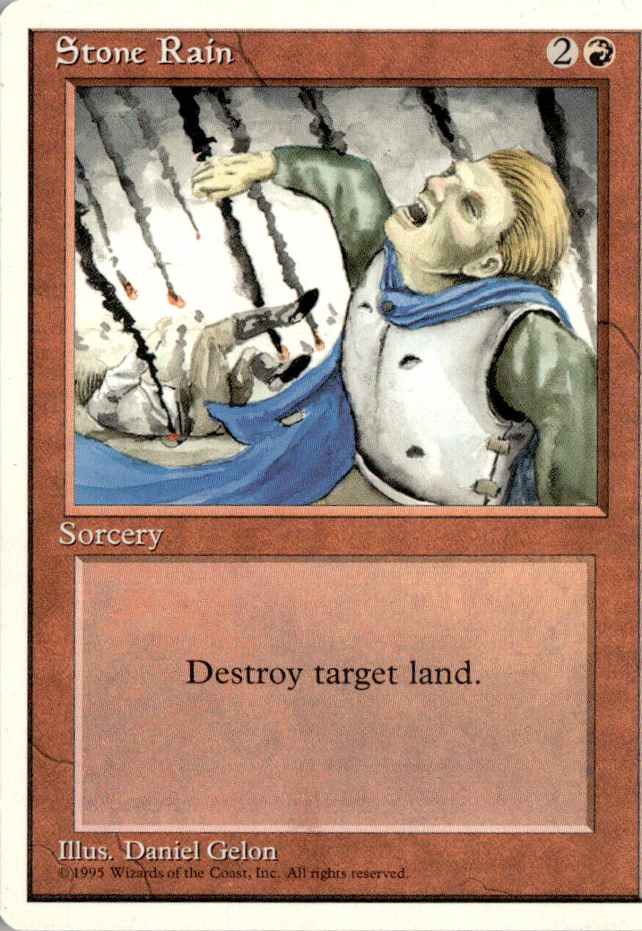 Stone Rain - Fourth Edition #224 - Near Mint - Normal