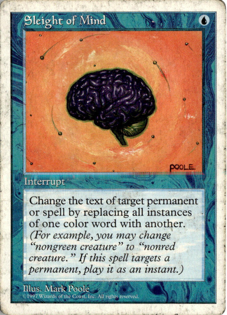 Sleight of Mind - Fifth Edition #124 - Near Mint - Normal