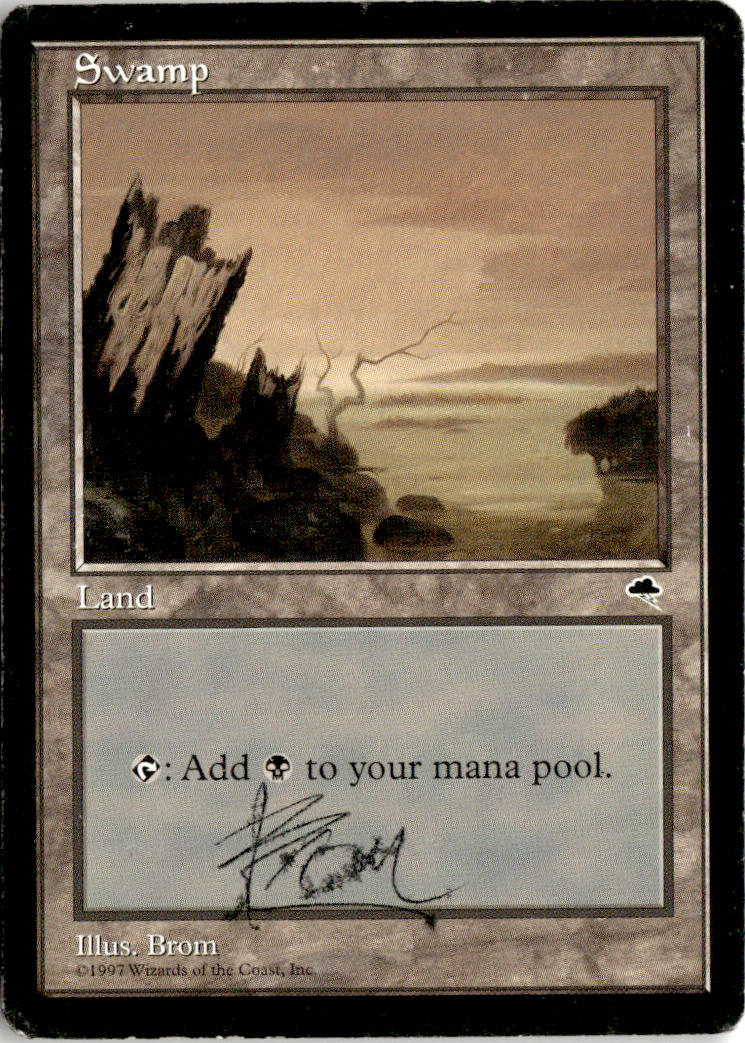 Swamp - Tempest #339 - Near Mint - Normal