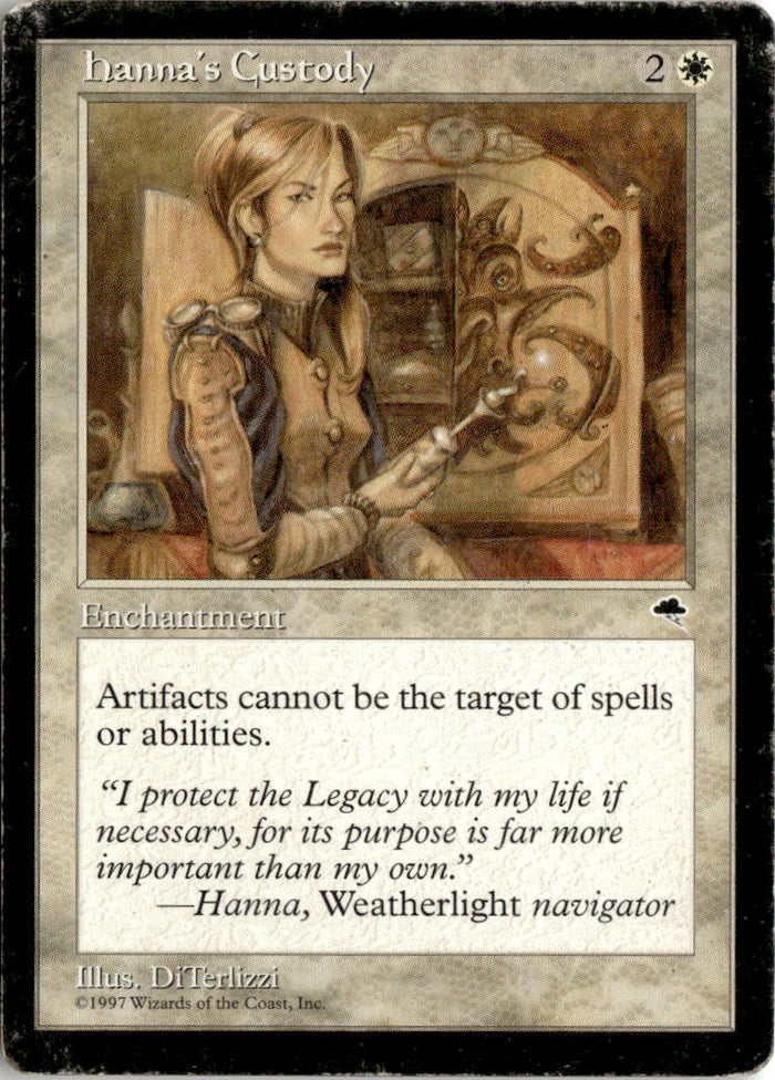 Hanna's Custody - Tempest #22 - Near Mint - Normal