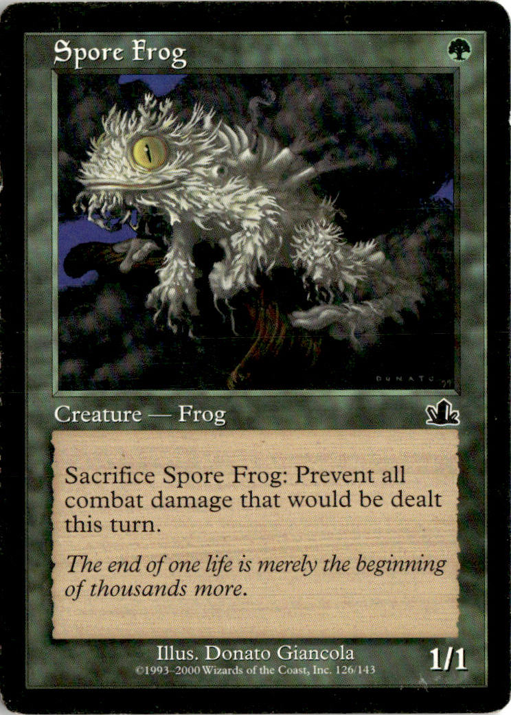 Spore Frog - Prophecy #126 - Near Mint - Normal