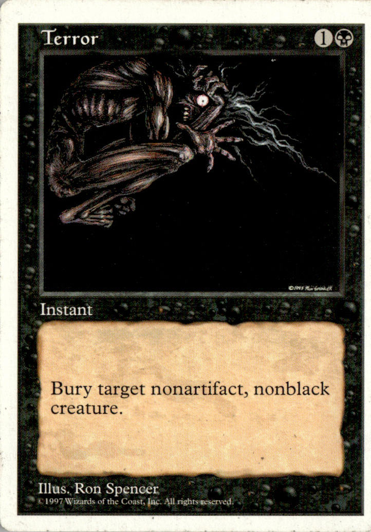 Terror - Fifth Edition #196 - Near Mint - Normal