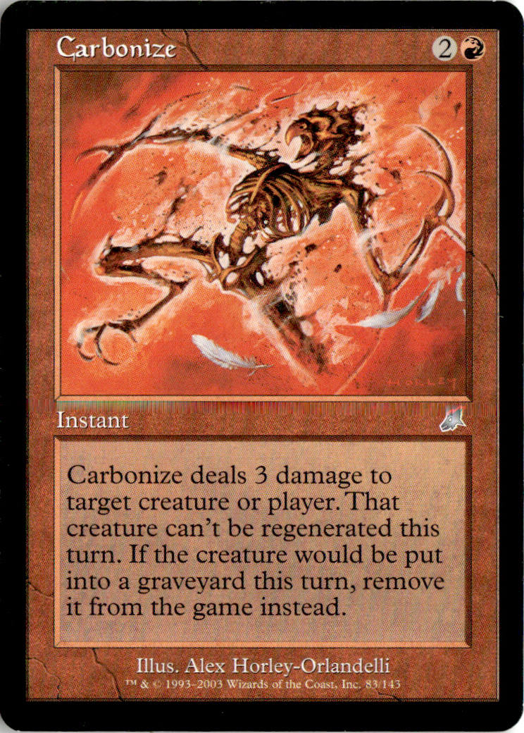 Carbonize - Scourge #83 - Near Mint - Normal