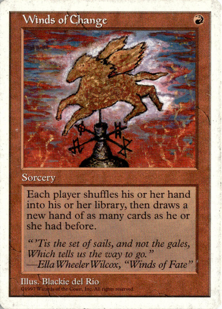 Winds of Change - Fifth Edition #275 - Near Mint - Normal