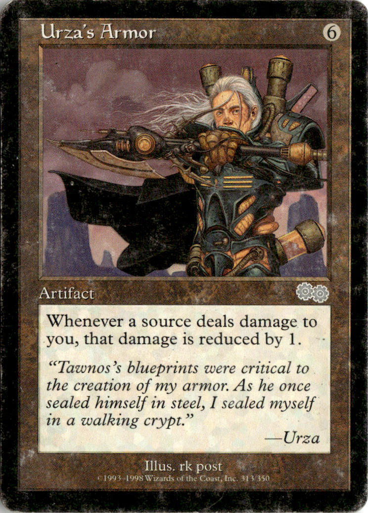 Urza's Armor - Urza's Saga #313 - Near Mint - Normal
