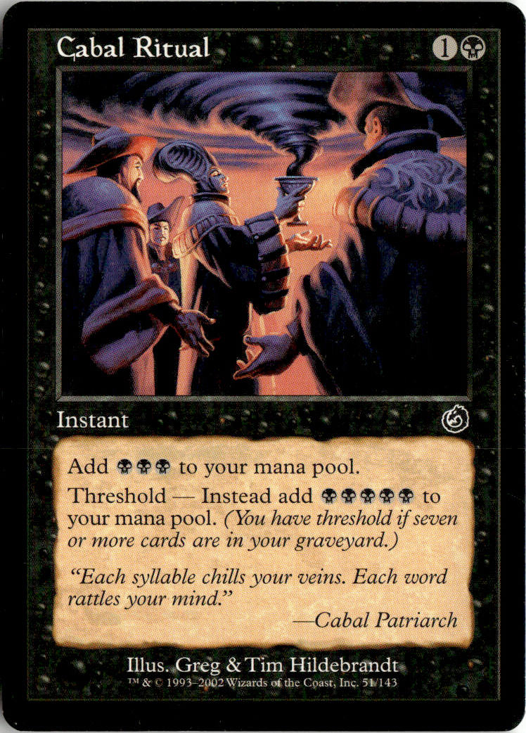 Cabal Ritual - Torment #51 - Near Mint - Normal