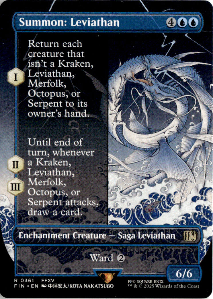 Summon: Leviathan - Final Fantasy #361 - Near Mint - Normal