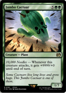Jumbo Cactuar - Final Fantasy #191 - Near Mint - Normal