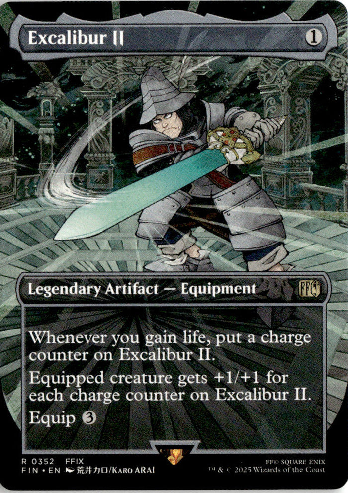 Excalibur II - Final Fantasy #352 - Near Mint - Normal