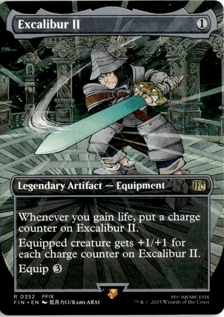 Excalibur II - Final Fantasy #352 - Near Mint - Normal