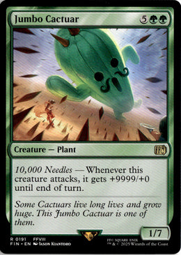 Jumbo Cactuar - Final Fantasy #191 - Near Mint - Normal