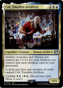 Cid, Timeless Artificer - Final Fantasy #410 - Near Mint - Normal