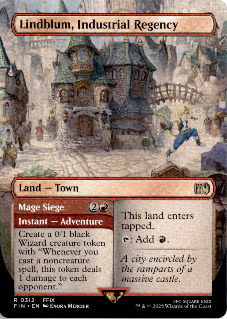 Lindblum, Industrial Regency // Mage Siege - Final Fantasy #312 - Near Mint - Normal