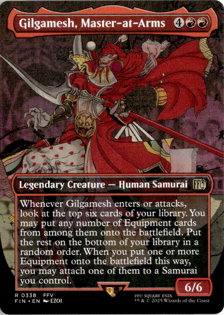 Gilgamesh, Master-at-Arms - Final Fantasy #338 - Near Mint - Normal
