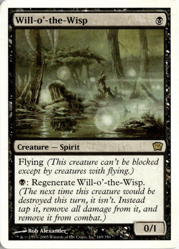 Will-o'-the-Wisp - Ninth Edition #169 - Near Mint - Normal