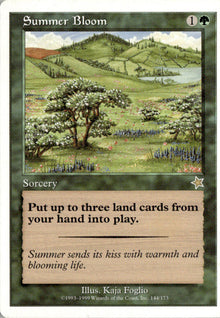 Summer Bloom - Starter 1999 #144 - Near Mint - Normal